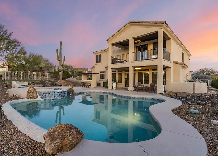 Pinnacle Perfection By Porter Heated Pool W Outdoor Putting * Scottsdale
